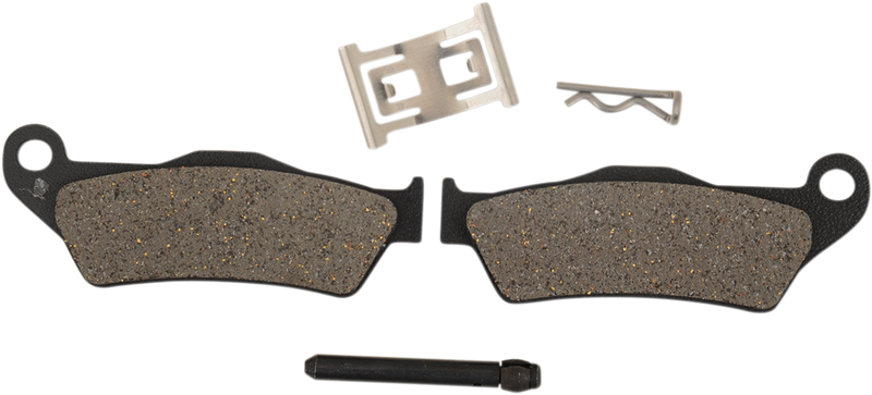 DRAG SPECIALTIES Semi-Metallic Brake Pads - Harley-Davidson 2016-2020 - Rear B16-0959SCP - PartsOutlet.com.au
