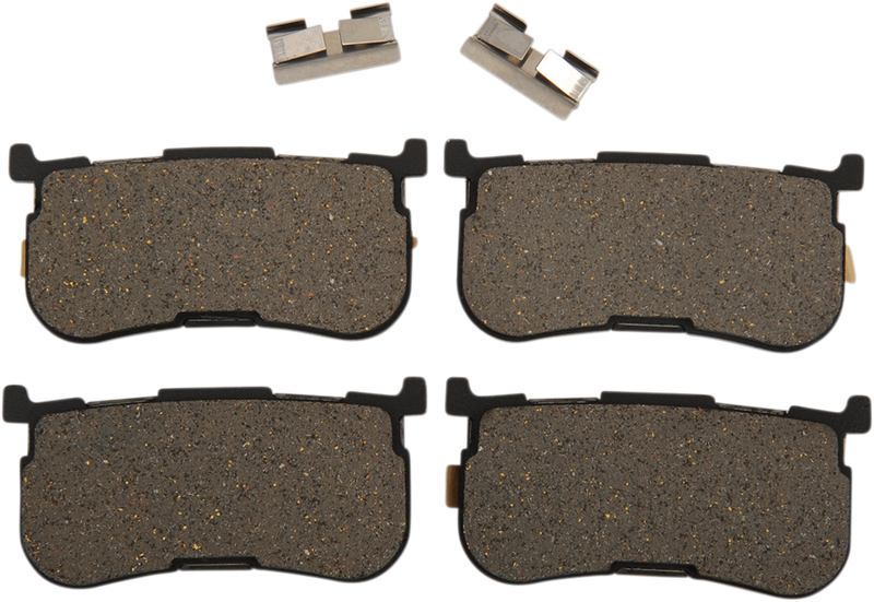 DRAG SPECIALTIES Semi-Metallic Brake Pads - Harley-Davidson 2014-2018 - Rear B16-0960SCP - PartsOutlet.com.au
