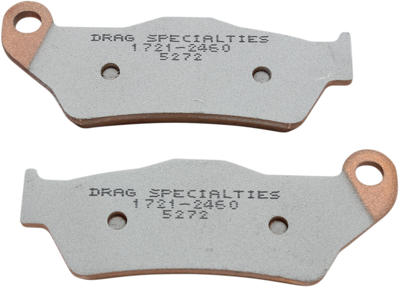 DRAG SPECIALTIES Sintered Brake Pads - Harley-Davidson 2016-2020 - Street XG HDP547 - PartsOutlet.com.au