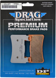 DRAG SPECIALTIES Sintered Brake Pads - Harley-Davidson 2015-2022 - Softail HDP551 - PartsOutlet.com.au