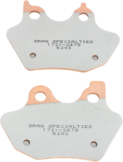 DRAG SPECIALTIES Sintered Brake Pads - Harley-Davidson 2000-2004 - HDP918 - PartsOutlet.com.au