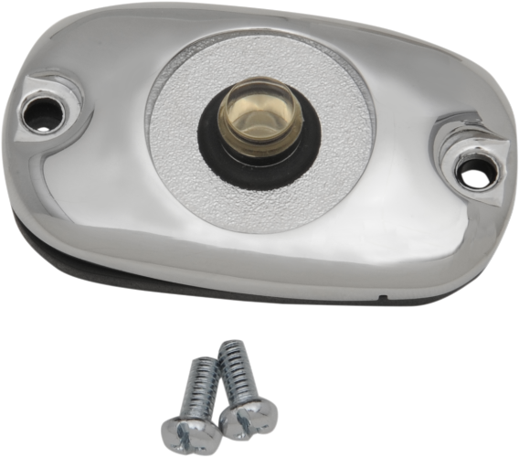 DRAG SPECIALTIES Rear Master Cylinder Cover - '99-05' Softail & FLH - Chrome 76290 - PartsOutlet.com.au