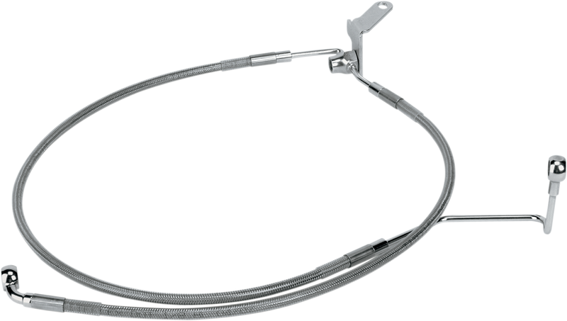 DRAG SPECIALTIES Brake Line - Rear - +3" - Softail '04-'06 - 640223-3
