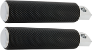 ARLEN NESS KNURLED FOOTPEGS, CHROME - STANDARD MALE MOUNT - 07-924 - PartsOutlet.com.au