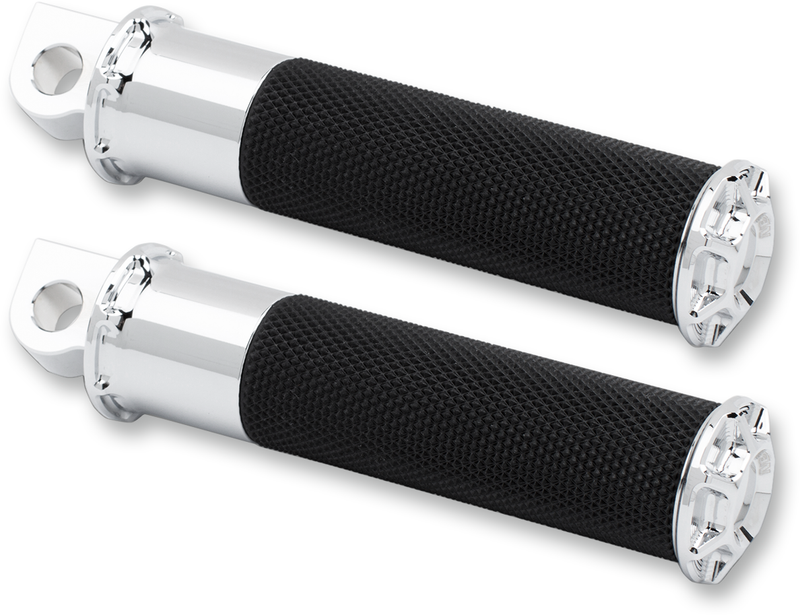 ARLEN NESS BEVELED® FOOTPEGS, CHROME MALE MOUNT- 07-928 - PartsOutlet.com.au