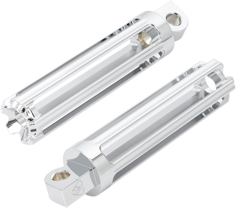 ARLEN NESS 10-GAUGE® FOOTPEGS, CHROME - MALE MOUNT - 06-104 - PartsOutlet.com.au