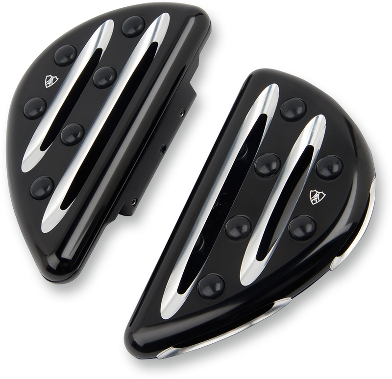 ARLEN NESS DEEP CUT® PASSENGER FLOORBOARDS, BLACK - 06-867 - PartsOutlet.com.au