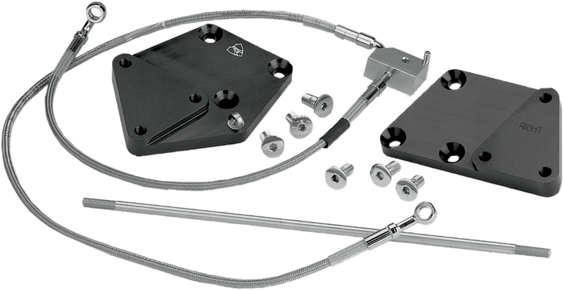 ARLEN NESS 3" FORWARD CONTROL EXTENSION KITS - '11-'17 SOFTAIL w/ABS - 07-616