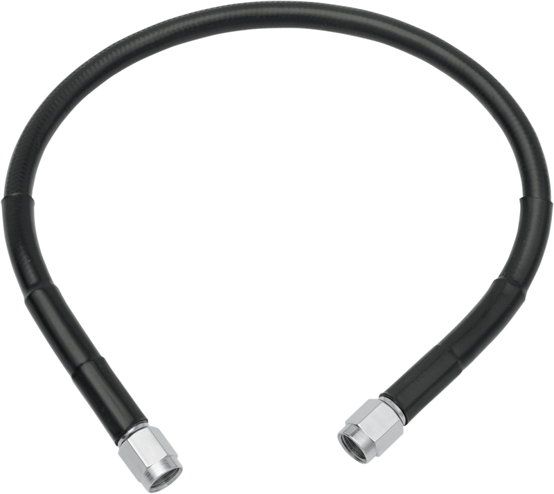 DRAG SPECIALTIES Universal Brake Line - Black - 15" - 815-BLK