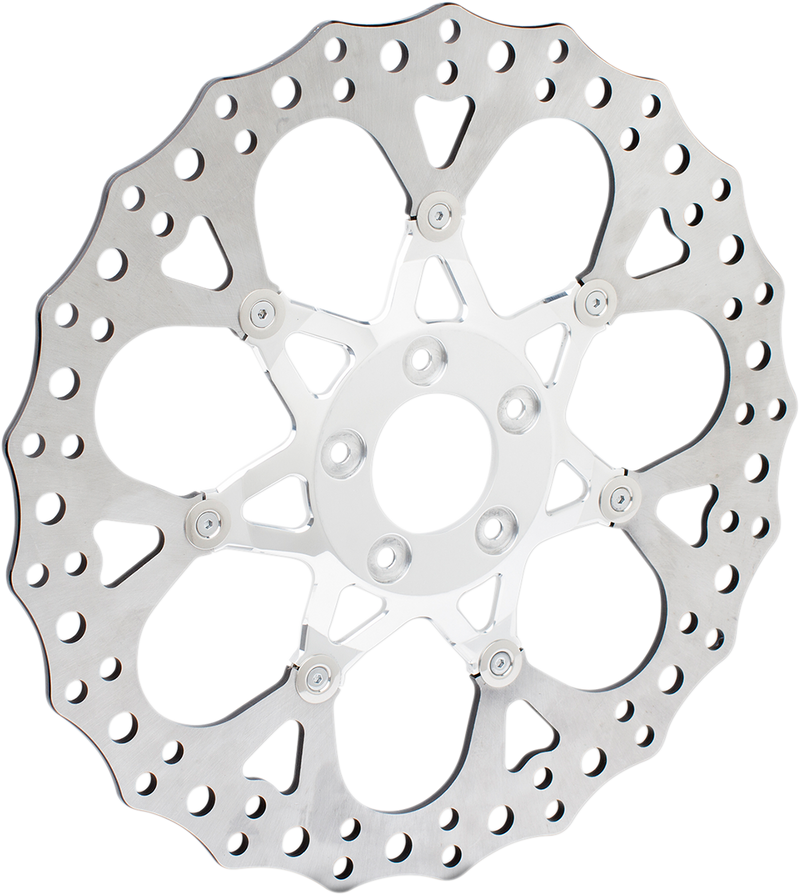 ARLEN NESS Front Rotor - 14" PROCROSS BRAKE ROTORS, CHROME - FL '08-'16 - 33-10102-203