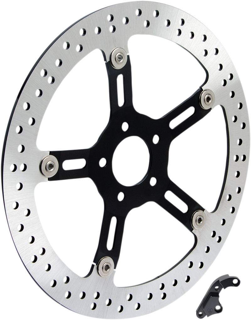 ARLEN NESS 14" BIG BRAKE ROTORS, FLT HUB MOUNT - 08-up FLT HUB MOUNT - 02-910