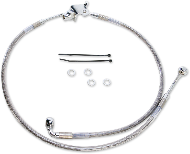 DRAG SPECIALTIES Brake Line - Rear - Harley-Davidson 2008 - 25" / 20" 640240