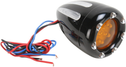 ARLEN NESS DEEP CUT® LED ACCESSORY LIGHTS, BLACK - AMBER LENS / WHITE RING - 12-765 - PartsOutlet.com.au