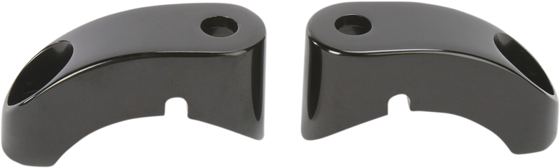 ARLEN NESS TURN SIGNAL MOUNTS FOR 39MM FORKS - BLACK 12-738 - PartsOutlet.com.au