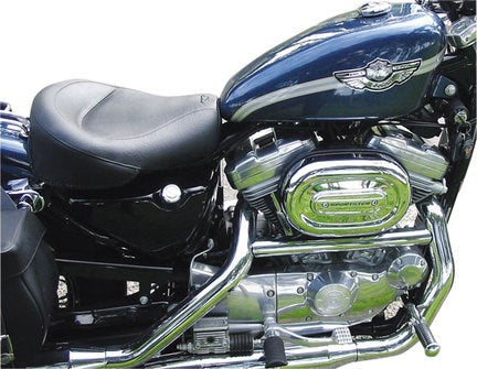 MUSTANG Wide Solo Seat - Harley-Davidson 1996-2003 - Sportster XL 75759 - PartsOutlet.com.au