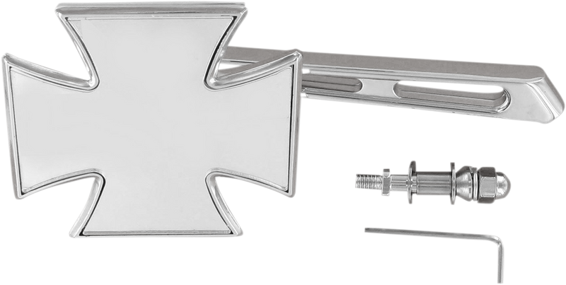 DRAG SPECIALTIES Maltese Mirror - Air Stem 60-6009-BC - PartsOutlet.com.au