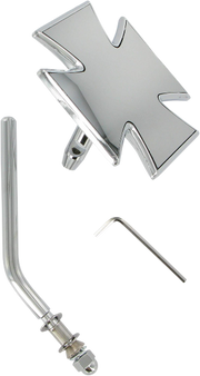 DRAG SPECIALTIES Maltese Mirror - Round Stem 60-6009-SC4 - PartsOutlet.com.au