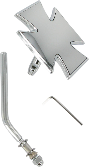 DRAG SPECIALTIES Maltese Mirror - Round Stem 60-6009-SC4 - PartsOutlet.com.au