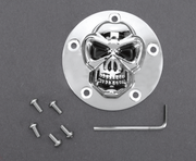 DRAG SPECIALTIES Skull Points Cover - Twin Cam '99-'17 - 30-0181-BC-222 - PartsOutlet.com.au