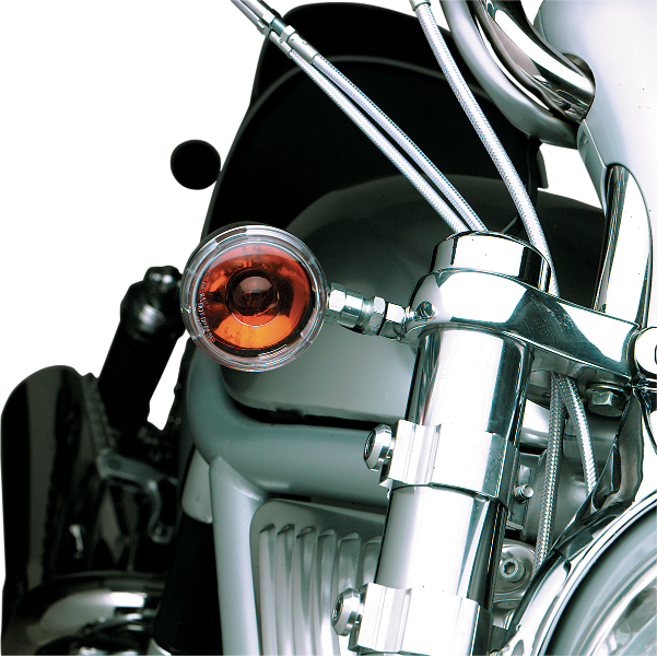 DRAG SPECIALTIES Front Turn Signal Relocation Kit - Harley-Davidson 2006-2007 - VROD F/VRSCA 19130000 - PartsOutlet.com.au