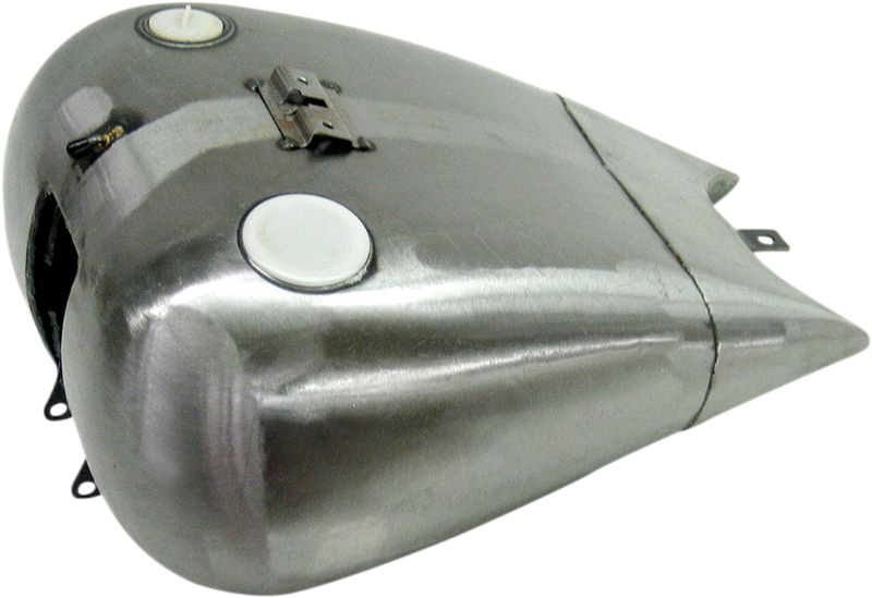 DRAG SPECIALTIES Gas Tank with Gauge Bung - FXST/FLST - 2" Extended - Softail '00-'03 - 011814BX46
