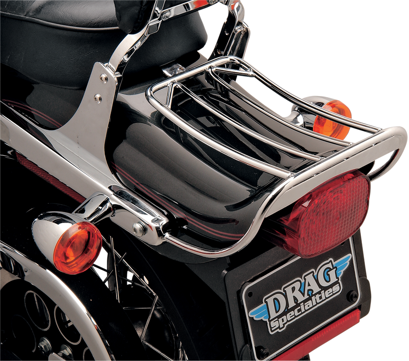 DRAG SPECIALTIES Bobtail Fender Luggage Rack - Dyna '04-'05 - 77-0058BXLB2 - PartsOutlet.com.au