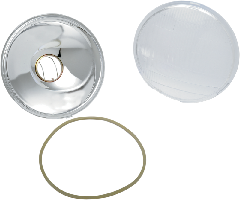 DRAG SPECIALTIES Replacement 6-1/2" Headlight - 20-0339-BX-LB1