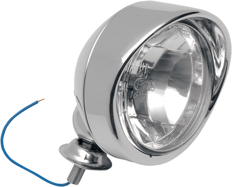 DRAG SPECIALTIES Stud Mount Spotlight 4" Visor - L21-6095