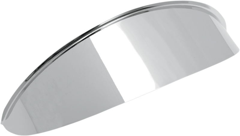 DRAG SPECIALTIES Visor for 5 3/4" Headlight - Chrome - 20-0315