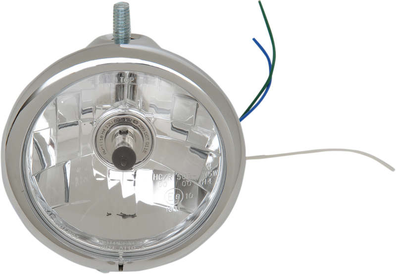 DRAG SPECIALTIES Top Mount Headlight - 5-3/4" - Chrome - L21-6114SC