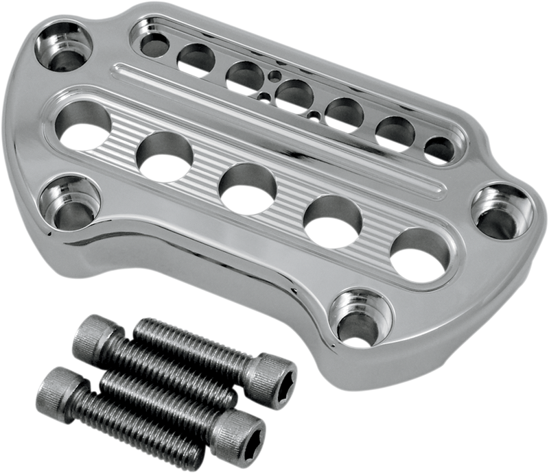 JOKER MACHINE Clamp - Instrument Cutout - Chrome - '93-'20 XL - 10-306C - PartsOutlet.com.au