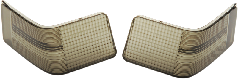 DRAG SPECIALTIES Tailight Lens Kit - Harley-Davidson 1989-2013 - Smoke Lens 302250 - PartsOutlet.com.au