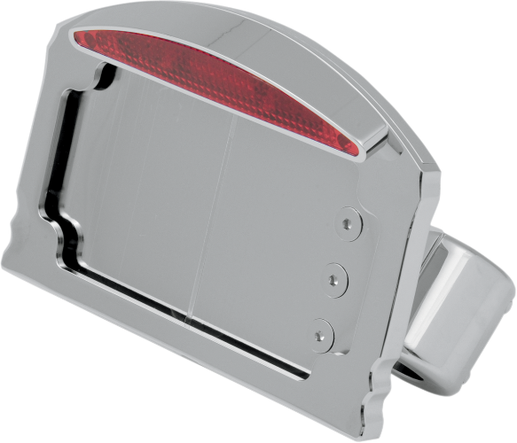 DRAG SPECIALTIES LED Tailight/License Plate Mount - Half-Moon - Harley-Davidson 2001-2017 - Flat P28-6823 - PartsOutlet.com.au