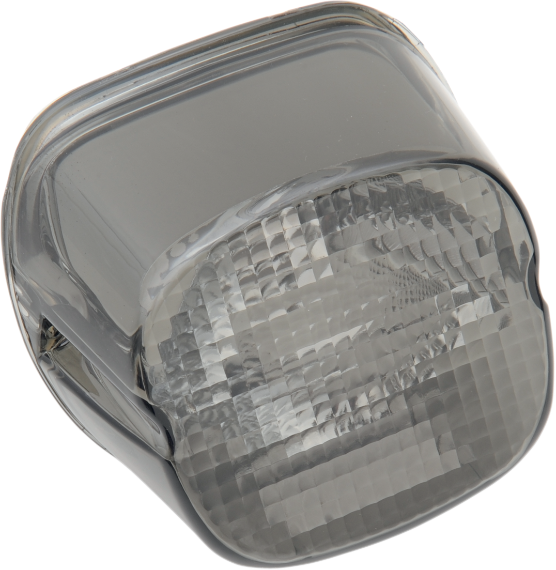 DRAG SPECIALTIES Taillight Lens - Bottom Tag Window - Harley-Davidson 2003-2024 - Smoke 12-0411MD - PartsOutlet.com.au