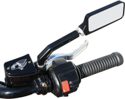 JOKER MACHINE Master Cylinder Cover - Warrior - Black - Indian Scout 2015-2023 - 30-382-2 - PartsOutlet.com.au