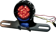 DRAG SPECIALTIES Taillight/License Plate Mount - Black L24-0437ABRLEDE - PartsOutlet.com.au