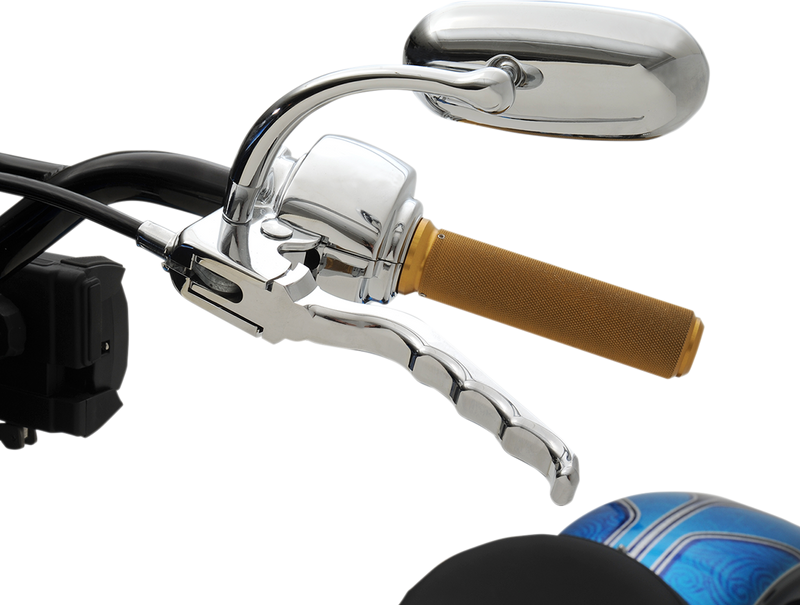 JOKER MACHINE Clutch Lever - Chrome - Harley-Davidson 1980-2017 - 03-31 - PartsOutlet.com.au