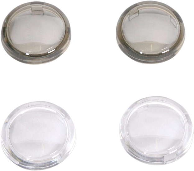 DRAG SPECIALTIES Mini-Duece Lens Kit - Clear/Smoke 20-6390-C/M - PartsOutlet.com.au