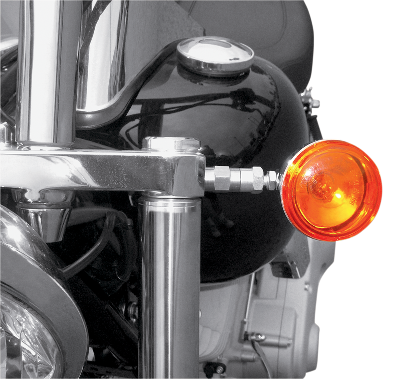DRAG SPECIALTIES Turn Signal Relocation Kit - Harley-Davidson 1980-2010 - Wide Glide 20200390 - PartsOutlet.com.au