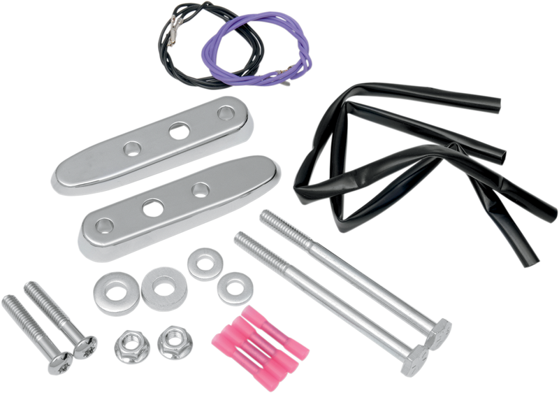 DRAG SPECIALTIES Turn Signal Relocation Kit - '01-'21 XL L32-03A3 - PartsOutlet.com.au
