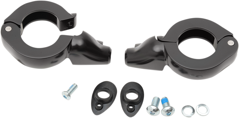 DRAG SPECIALTIES Turn Signal Mount - 41mm - Black 77854 - PartsOutlet.com.au