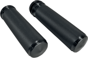 JOKER MACHINE Grips - Knurled - Black - Harley-Davidson 2008-2023 - 03-89BLK - PartsOutlet.com.au