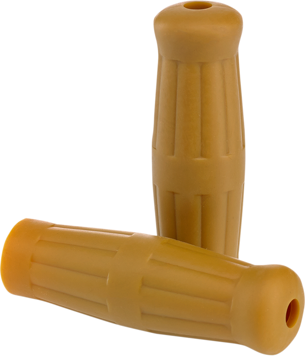 JOKER MACHINE Grips - Radial - Rubber - Natural - Harley-Davidson 1980-2020 - 03-61N