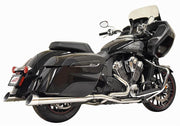 BASSANI XHAUST True Dual Exhaust System - Indian Challenger 2020-2021 - Chrome 8H16S - PartsOutlet.com.au