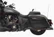 BASSANI XHAUST True Dual Exhaust System - Indian Challenger 2020+ - Black 8H16SB - PartsOutlet.com.au