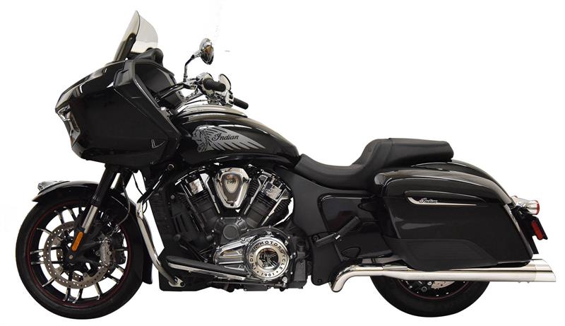 BASSANI XHAUST True Dual Exhaust System - Indian Challenger 2020-2021 - Chrome 8H16S - PartsOutlet.com.au