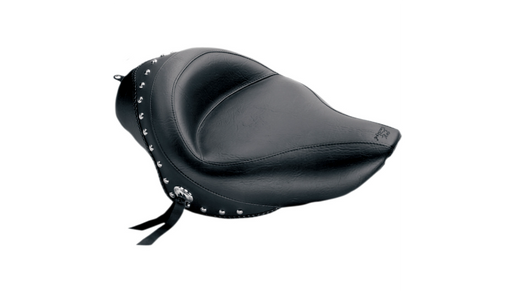 MUSTANG Wide Studded Solo Seat - Harley-Davidson Sportster XL 2004-2021 - 76151 - PartsOutlet.com.au