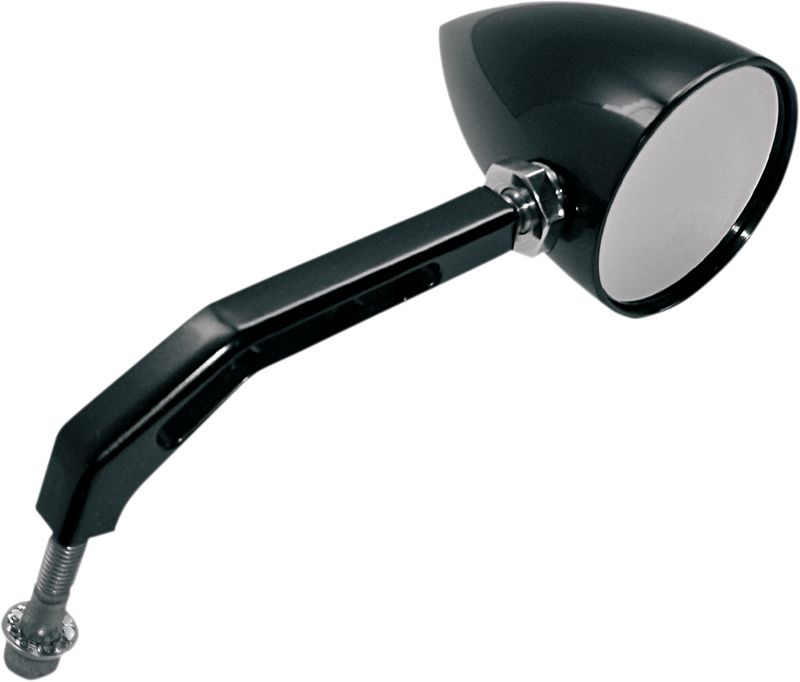 JOKER MACHINE ViewTech V Mirror - Smooth Black 03-011BLK - PartsOutlet.com.au