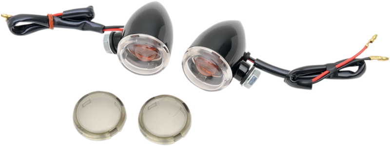 DRAG SPECIALTIES Mini-Duece Marker Light Kit - 2-3/8" Clear/Smoke - 20-6390BC/MH