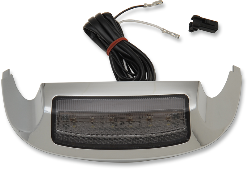 DRAG SPECIALTIES Front Fender Tip Light - '14-'21 FLT - Smoke F51-0646ME - PartsOutlet.com.au